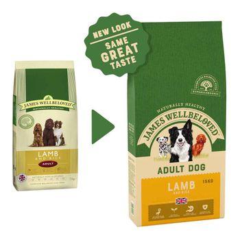 James Wellbeloved Dog Adult Lamb Rice Dry Dog Food