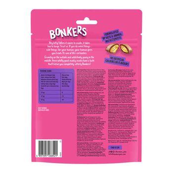 Bonkers Cat Bites, Bangin' Beef Flavoured Cat Treats 180g