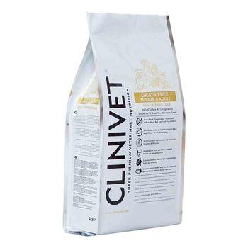 Clinivet Grain Free Chicken & Vegetables Dry Dog Food 2kg