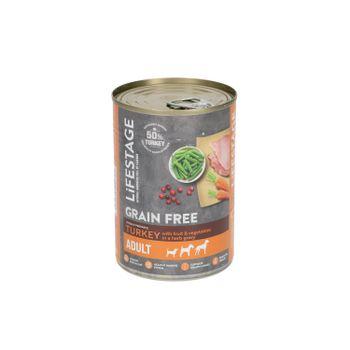 Lifestage Dog Food Turkey With Fruit And Vegetables 390g
