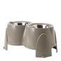 Savic Ergo Dog Feeder Warm Grey 28cm