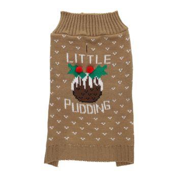 Smart Choice Christmas Pudding Pet Jumper Medium
