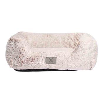 Rufus & Rosie Arctic Plush Fur Pet Bed S/M