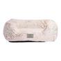 Rufus & Rosie Arctic Plush Fur Pet Bed S/M