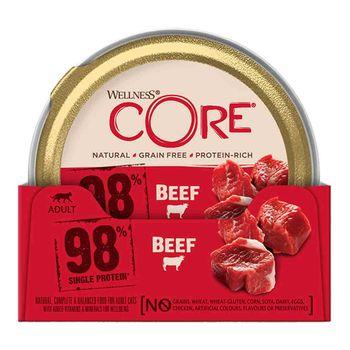 Wellness CORE 98% Single Protein Beef Adult Cat Wet Food 85g