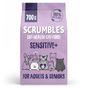 Scrumbles Dry Cat Food, Grain Free Sensitive+ 700g