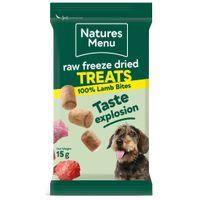 Natures Menu Freeze Dried Bites Lamb Raw Dog Food 15g