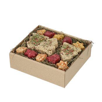 Rosewood Naturals Festive Cookies Forage Treat Tray for Small Animals