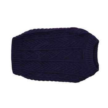 Rufus & Rosie Sleeveless Dog Jumper Navy Medium