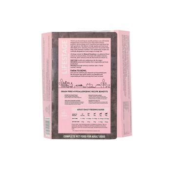 Lifestage Adult Grain Free Salmon Dog Food Tray 395g