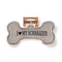 History & Heraldry 'I Love My Schnauzer' Dog Toy