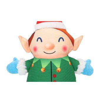 Rufus & Rosie Printed Elf & Snowman Dog Toy