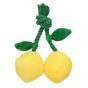 Rufus & Rosie Lemon Rope Plush Dog Toy