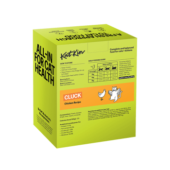 KatKin BIG CLUCK Fresh Cat and Kitten Food, Multipack (Chicken) 6x80g