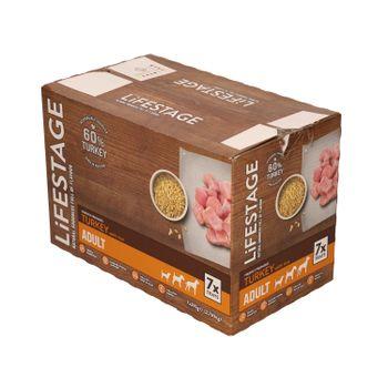 Lifestage Turkey and Rice Adult Wet Dog Food 7x395g