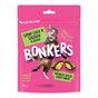 Bonkers Cat Bites, Crunchy & Soft Catnip, Chick N' Cheddar Flavoured Cat Treats 180g