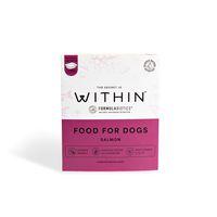 Within Grain Free Complete Adult Dog Food Salmon 395g