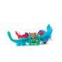 Tabby Patch Feather Rattle Cat Toy