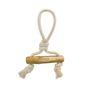 Elkwood Coffee Wood Bar Tug Dog Toy