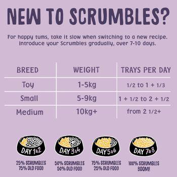 Scrumbles Grain Free Wet Dog Food Turkey 150g