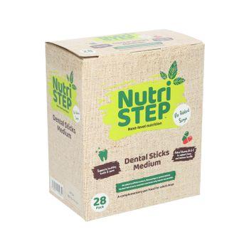 NutriStep Mega Pack Dental Dog Sticks Medium 28 Pack