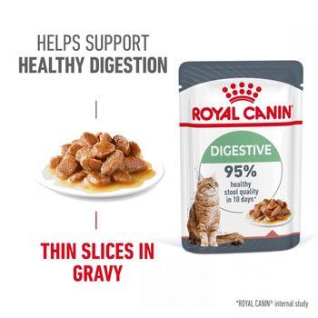 Royal Canin Digestive Care Wet Cat Food in Gravy 48x85g