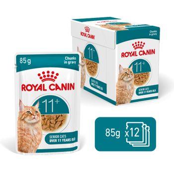 Royal Canin FHN Ageing 11+ Wet Cat Food in Gravy 12x85g