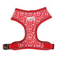 Doodlebone Airmesh Ruby Leopard Dog Harness Size 3