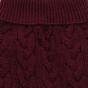 Rufus & Rosie Cable Knit Jumper Burgundy M+