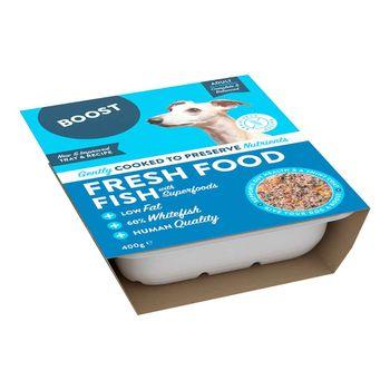 Boost Salmon & Whitefish Fresh Dog Food Meal 400g