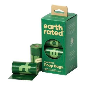 Earth Rated Dog Poop Bags Refill Rolls Unscented Bags Dog Poo Bags