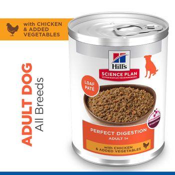 Hill'S Science Plan Perfect Digestion Medium Adult 1+ Wet Dog Food With Chicken & Vegetables 363g