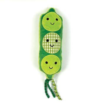Tabby Patch Pea Pod Cat Kicker Catnip Toy