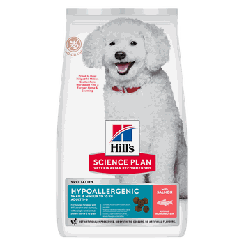 Hill's Science Plan Small & Mini Hypoallergenic Salmon Dry Dog Food 1.5kg