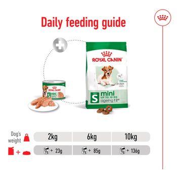 Royal Canin Mini Ageing 8+ Senior Wet Small Dog Food Cans In Loaf 195g