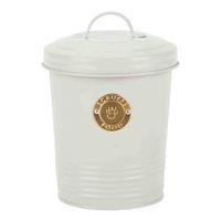 Scruffs Cantina 2L Steel Storage Pet Treat Canister Light Grey