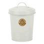 Scruffs Cantina 2L Steel Storage Pet Treat Canister Light Grey
