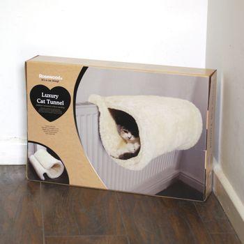 Rosewood Luxury Cat Tunnel White