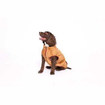 Rufus & Rosie Red Teddy Dog Fleece Jumper, L+