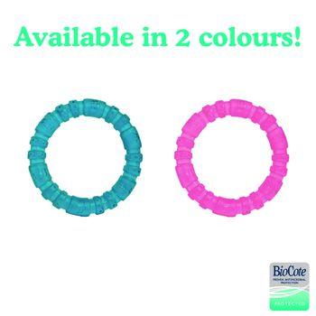 Rosewood Biosafe Pink Puppy Ring Dog Toy