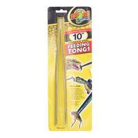 Zoo Med Stainless Steel Reptile Feeding Tongs, 10 Inches