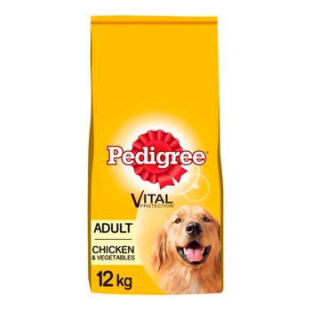 Pedigree Dry Dog Food Vital with Chicken and Vegetables 12kg
