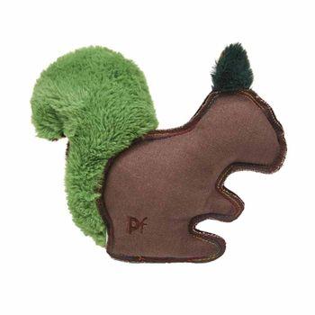 Salina Squirrel Plush Dog Toy