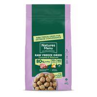 Natures Menu Freeze Dried Turkey Nuggets Raw Dog Food 625g
