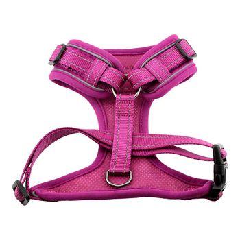 Doodlebone Trendy Tails Stomp Dog Harness Purple 3-5