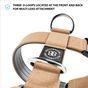 BullyBillows Dog TRI-Harness Military Tan Extra Large