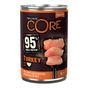 Wellness CORE Wet Adult Dog Food 95% Single Protein Turkey with Kale Recipe 400g