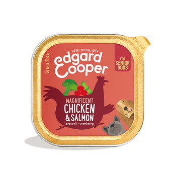 Edagrd & Cooper Senior Wet Food Cup Chicken & Salmon 150g