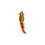 Rufus & Rosie Chrome Mouse Feather Cat Toy