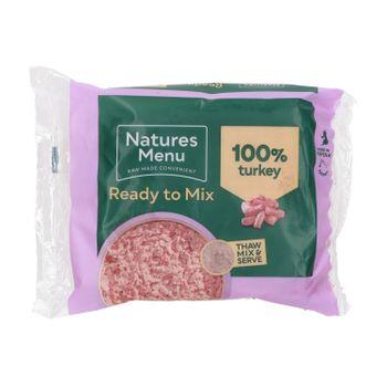 Natures Menu Turkey Raw Dog Food, 400g